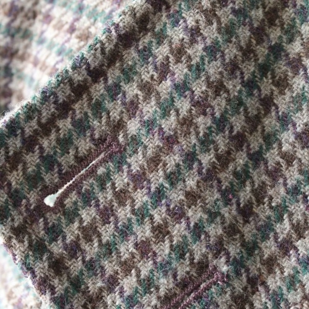 Zara Basic Plaid Cropped Utility Jacket - image 4